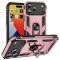  iPhone 17 Pro Skal Shockproof Hybrid Ring Roséguld