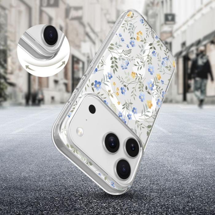 Bild 5, Tech-Protect Tech-Protect iPhone 17 Pro Max Skal MagSafe FlexAir Spring Flowers