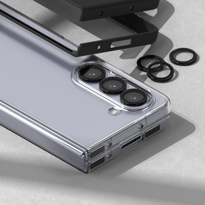 Bild 5, Ringke Ringke Samsung Galaxy Z Fold 5 Linsskydd Härdat Glas Svart