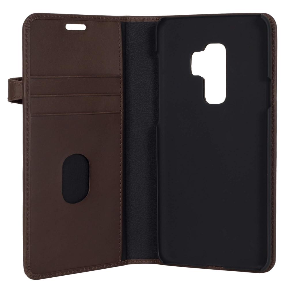 Buffalo Buffalo Samsung Galaxy S9 Plus Fodral 2in1 Äkta Läder Brun