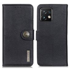 KHAZNEH KHAZNEH Motorola Edge 40 Pro 5G Fodral L&auml;der Svart