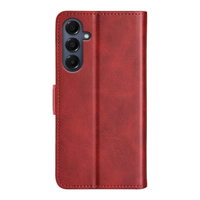 Bild 3,  Samsung Galaxy A07 Fodral Läder Röd