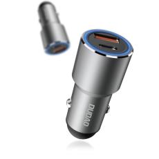 DUDAO Dudao 22.5W USB-C / USB-A QC PD Billaddare Snabbladdning Gr&aring;