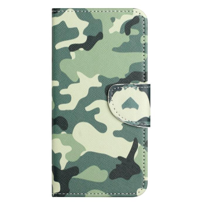 Bild 4,  Motorola Moto G86 Power/G86 5G Fodral Läder Camouflage
