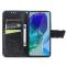  Samsung Galaxy A16 Fodral Med Fjäril Tryck Svart