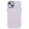  iPhone 15 Plus Skal Liquid Silikon AluLens Ljus Lila