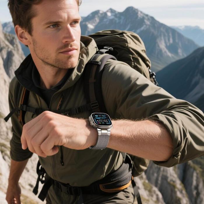 Bild 6, Tech-Protect Tech-Protect Apple Watch 42/44/45/46/49 mm Armband Milano VanGuard