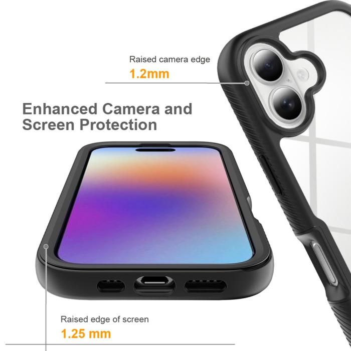 Bild 3,  iPhone 17 Skal 360 Hybrid Defense Svart
