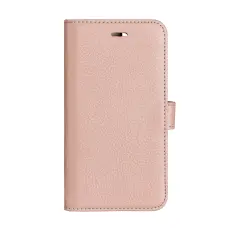 Onsala ONSALA iPhone X/Xs Fodral &Auml;kta L&auml;der Ros&eacute;guld
