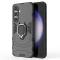  Samsung Galaxy S24 FE Skal Hybrid Armor Ring Svart
