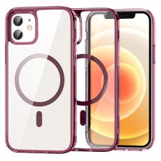 ColorPop ColorPop iPhone 12/12 Pro Skal CH MagSafe Transparent/R&ouml;d