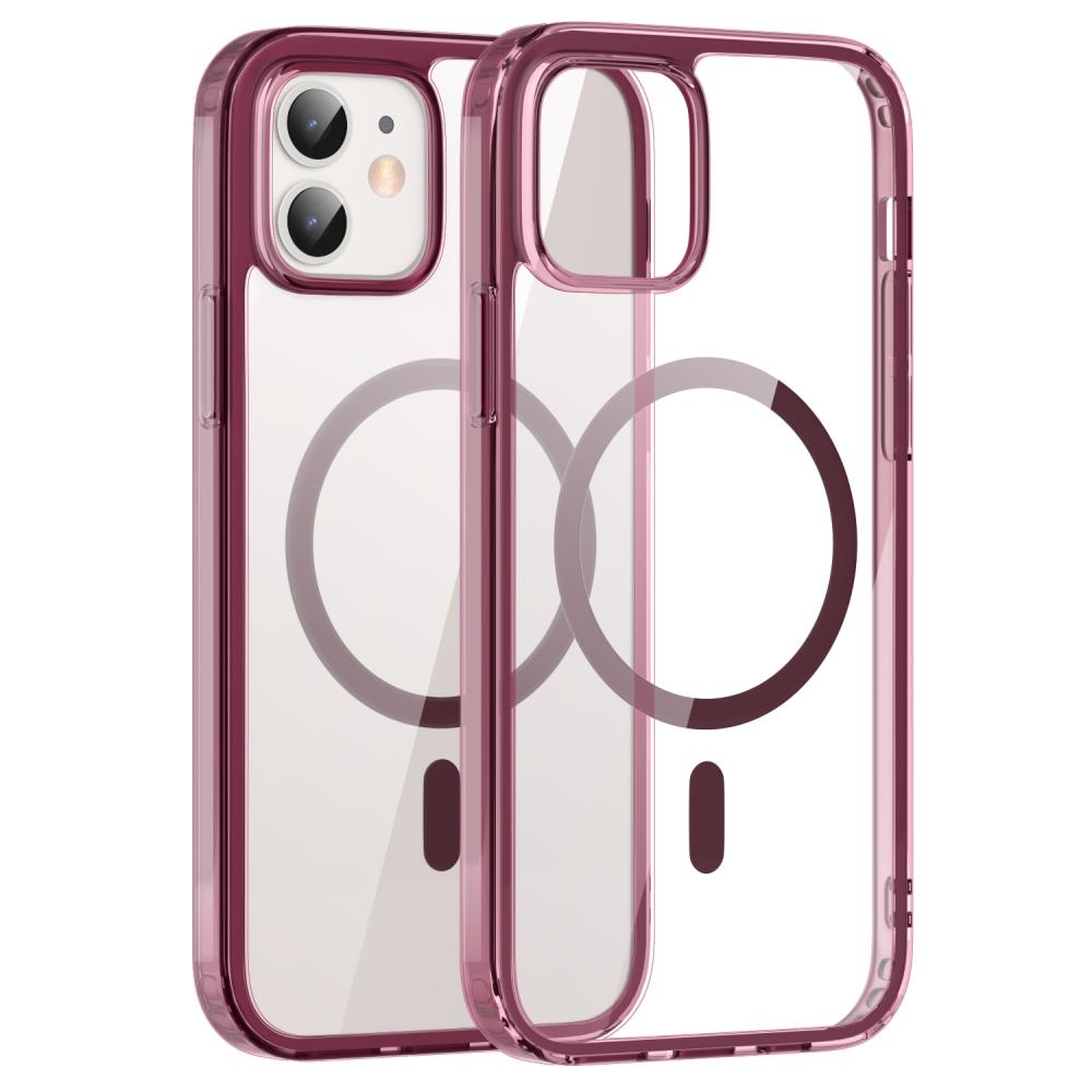 ColorPop ColorPop iPhone 12/12 Pro Skal CH MagSafe Transparent/Röd