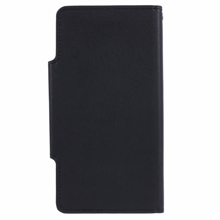 Bild 8,  iPhone 13 - 2in1 Läder Magnet Fodral / Skal - Svart