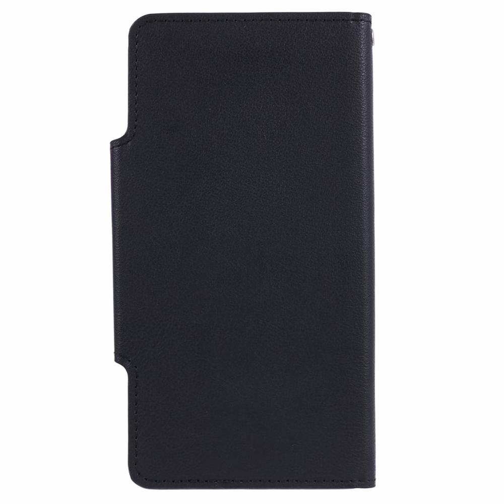  iPhone 13 - 2in1 Läder Magnet Fodral / Skal - Svart