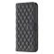  Motorola Moto G55 5G Fodral Diamond Läder Svart