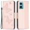  Xiaomi Redmi 10 5G Fodral Butterfly Roséguld