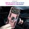  iPhone 17 Pro Skal Shockproof Hybrid Ring Roséguld
