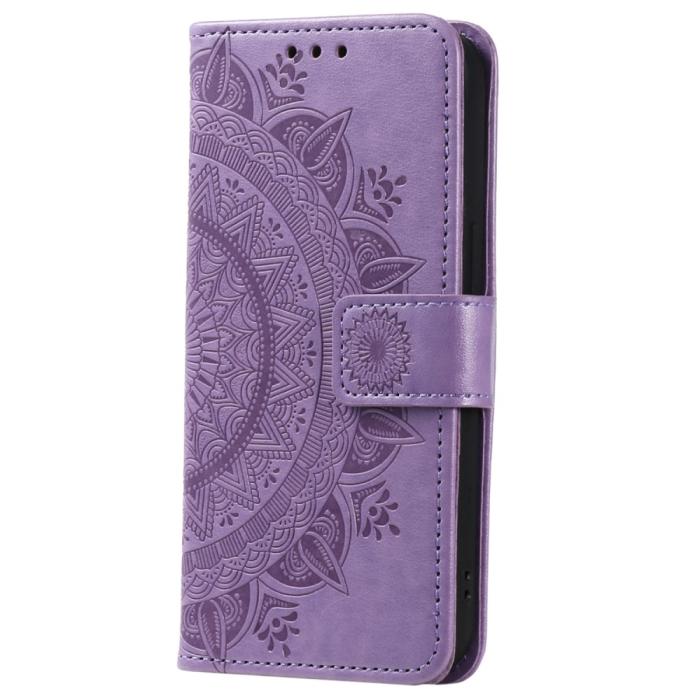 Bild 5,  Samsung Galaxy A34 5G Fodral Mandala Läder Lila