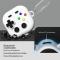  Samsung Galaxy Buds 4 / 4 Pro Skal Game Console Svart