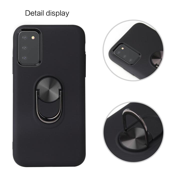 Bild 4,  Samsung Galaxy A03s Skal Hybrid Ring Blå