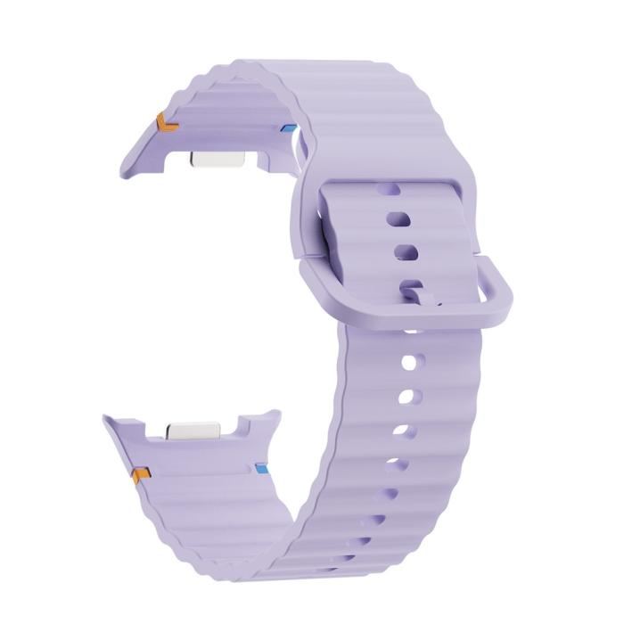 Bild 2, KALEBOL KALEBOL Galaxy Watch 8 46/44/40 mm Armband Wave Lila