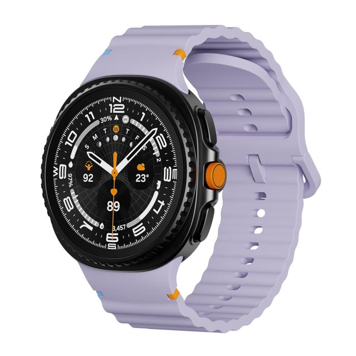Bild 3, KALEBOL KALEBOL Galaxy Watch 8 46/44/40 mm Armband Wave Lila