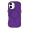  iPhone 17 Skal MagSafe Wavy Matt Lila