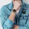  Google Pixel Watch / Watch 2 Metallarmband Ljus Rosa
