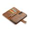 DG.MING DG.MING Samsung Galaxy S25 2in1 Magnet Fodral / Skal Brun