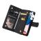  iPhone 14 Pro Fodral Flerfack Multifunktionell Svart