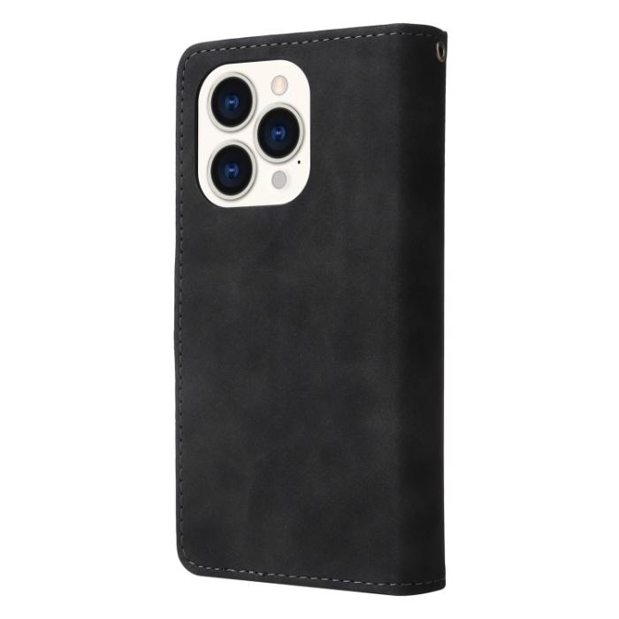 Bild 3,  iPhone 14 Pro Fodral Flerfack Multifunktionell Svart