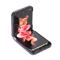  Samsung Galaxy Z Flip 4 Skal Läder Kortfack Lila