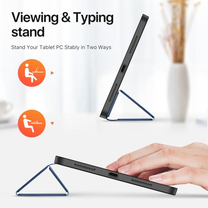 Bild 5, DUX DUCIS DUX DUCIS iPad Pro 11 2025/2024 DOMO Series Tri-Fold Fodral Blå
