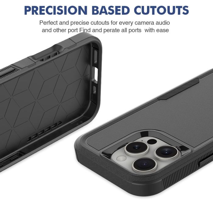 Bild 5,  iPhone 16 Pro Skal Extreme Shockproof Svart