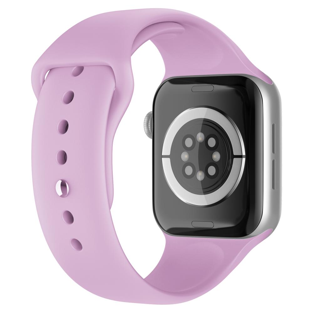 ColorPop Apple Watch 38/40/41/42 mm Silikon Armband (M/L) Ljus Lila