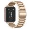  Samsung Galaxy Watch Fit 3 Armband Rostfritt Stål Guld