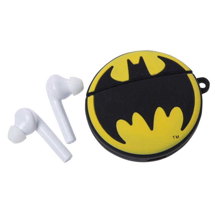 Bild 3, OTL Batman Hörlur In-Ear TWS Bluetooth Svart/Gul