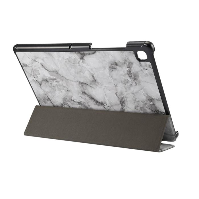 Bild 3,  Samsung Galaxy Tab A7 10.4 Fodral Marmor Tri-Fold
