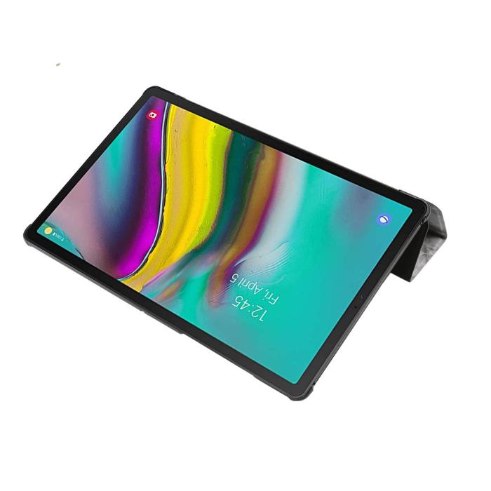 Bild 5,  Samsung Galaxy Tab A7 10.4 Fodral Marmor Tri-Fold