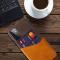 KSQ Samsung Galaxy A72 - KSQ Skal Med Kortfack - Orange