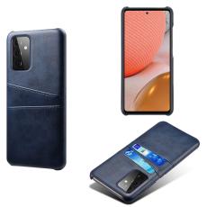 KSQ Samsung Galaxy A72 - KSQ Skal Med Kortfack - Bl&aring;