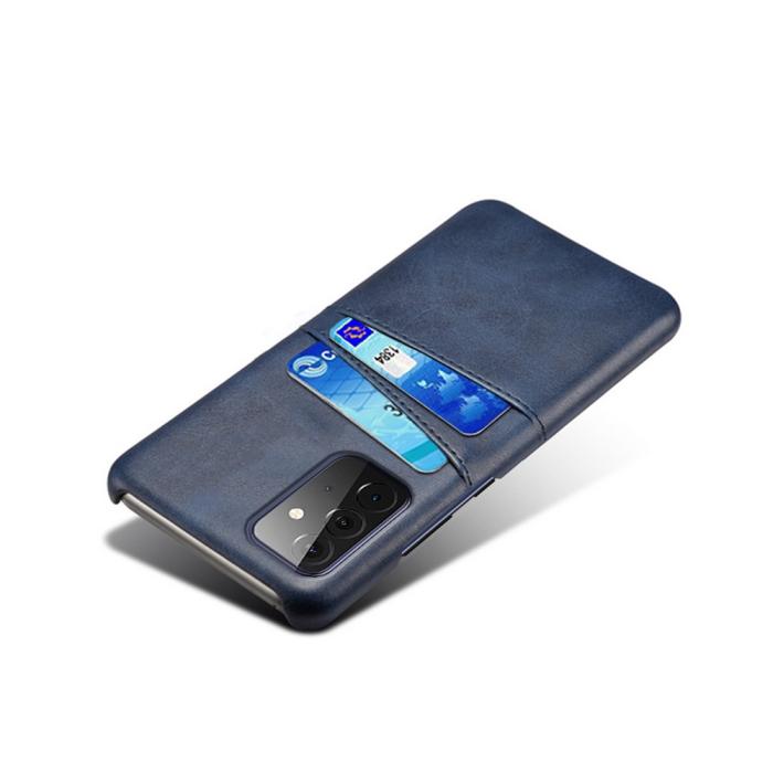 Bild 4, KSQ Samsung Galaxy A72 - KSQ Skal Med Kortfack - Blå