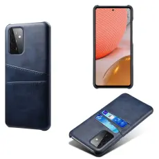 KSQ Samsung Galaxy A72 - KSQ Skal Med Kortfack - Bl&aring;