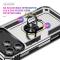  iPhone 17 Pro Skal Shockproof Hybrid Ring Silver