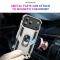  iPhone 17 Pro Skal Shockproof Hybrid Ring Silver