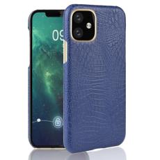  iPhone 11 - Krokodil Skal - M&ouml;rk Bl&aring;