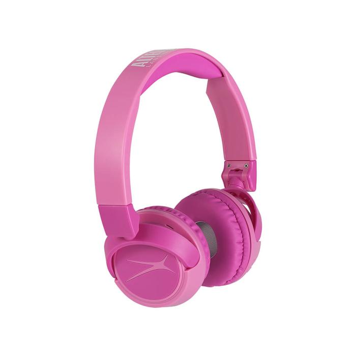 Bild 2, ALTEC LANSING Altec Lansing Trådlösa Barnhörlurar 2in1 On-Ear Rosa