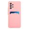  Samsung Galaxy A53 5G Skal TPU Kortfack Rosa
