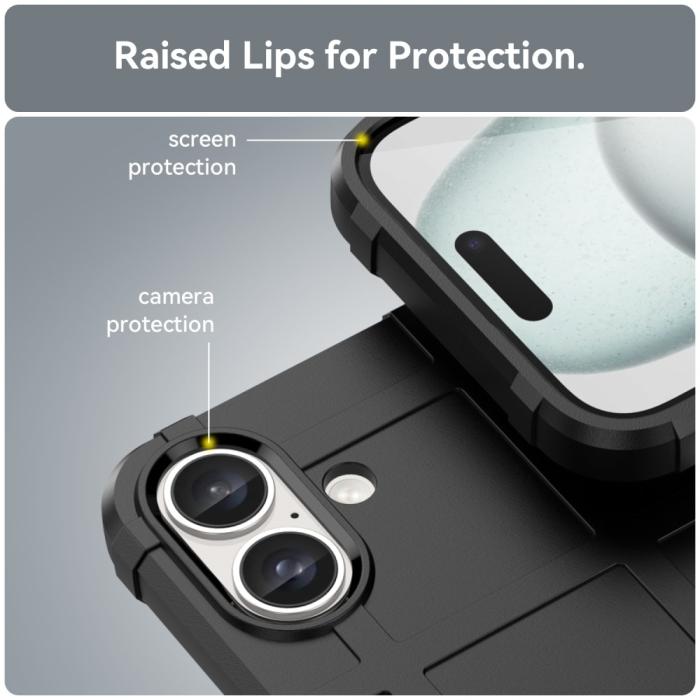 Bild 3,  iPhone 16 Skal Robust Svart