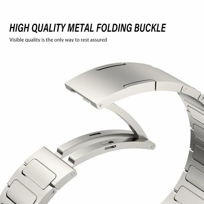 Bild 3,  Galaxy Watch Ultra (2025) / 47 mm Armband Steel Titanium Svart